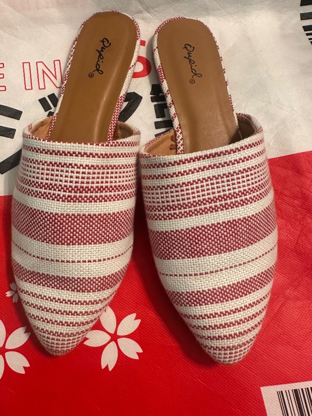 Never worn mules